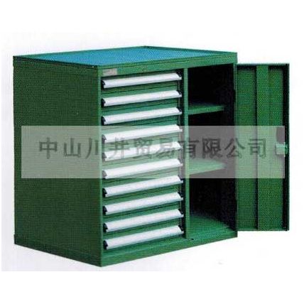 世达组合型工具柜汽修车间工具柜抽屉式多层工具箱绿色置物柜
